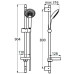 Душевой гарнитурIdeal Standard IDEALRAIN В9427АА