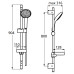 Душевой гарнитурIdeal Standard Ideal Rain В9424АА