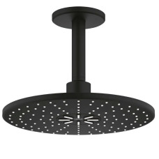 Верхний душ с кронштейном Grohe Rainshower 310 22124KF0, 142, 2 режима струи, черный