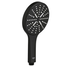 Ручной душ Grohe Rainshower SmartActive 130 22127KF0, 3 вида струи, черный