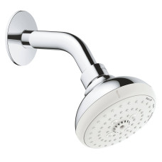 Верхний душ GROHE New Tempesta 100 III 26088001 с душевым кронштейном