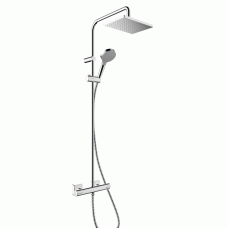 Душевая система Hansgrohe Vernis Shape 26286000 230 термостат