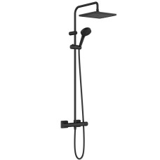 Душевая система Hansgrohe Vernis Shape 26427670 240 черная матовая с термостатом