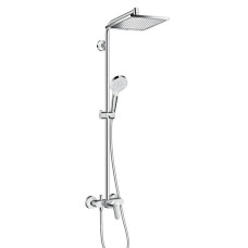 Душевая система Hansgrohe Crometta E 240 1jet Showerpipe 27284000