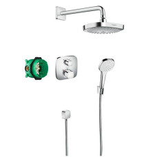 Душевая система Hansgrohe Croma Select E 27294000 термостат