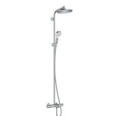 Душевая система Hansgrohe Crometta S240 Showerpipe 27320000 с термостатом