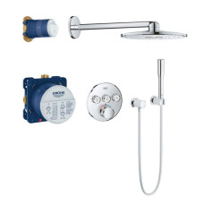 Встраиваемая душевая система Grohe Rainshower 310 SmartActive Grohtherm SmartControl 34705000, хром