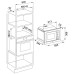 Микроволновая печь Franke FSL 20 MW XS, встраиваемая