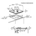 Газовая варочная поверхность Electrolux-BI KGG 6407 K