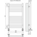 Водяной полотенцесушитель Терминус Гретта П10 450х720
