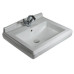 Раковина Villeroy&Boch Hommage 7101 75R1 White Alpin, 75 x 58 см