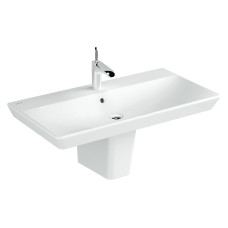 Раковина подвесная Vitra T4 4454B003-0001 на полуножке