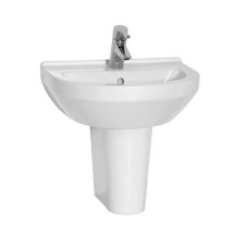 Раковина подвесная Vitra S50 5302B003-0001 60 см на полуножке