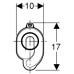 Сифон для писсуара вакуумный Geberit 152.950.11.1