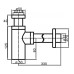 Сифон для раковины Frap F82-5