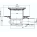 Трап для душа Pestan Confluo Standard 13000085 15x15см