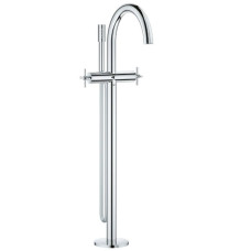 Напольный смеситель для ванны Grohe AtRio 25044003 с душевым гарнитуром, хром