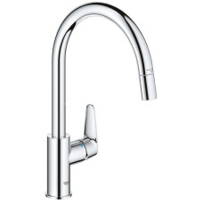 Смеситель для кухни Grohe BauCurve 30547000, выдвижной излив, хром