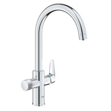 Смеситель для кухни Grohe Blue Pure BauCurve 30580000 с возможностью подключения фильтра, хром