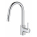 Смеситель для кухни Grohe EuroSmart Cosmopolitan 31481001, высокий излив, хром