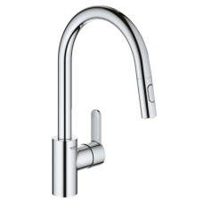 Смеситель для кухни Grohe Eurostyle Cosmopolitan 31482003 с выдвижным изливом, хром