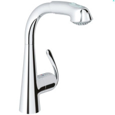 Смеситель для кухни Grohe Zedra 32553000, выдвижной излив, хром