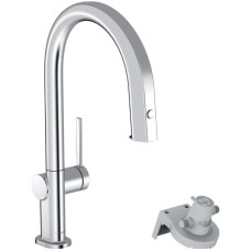 Смеситель для кухни Hansgrohe Aquiturra M91 76803000 хром