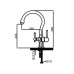 Смеситель для кухни Faop A4398-2 с подключением фильтра