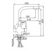 Смеситель для кухни Frap F4352-4 с подключением фильтра
