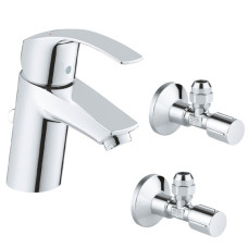 Смеситель для раковины Grohe Eurosmart 23588000, хром