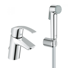 Смеситель для раковины Grohe EuroSmart 23124002 S-Size с гигиеническим душем