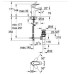 23155000 BauFlow OHM basin однорычажный смеситель для раковины