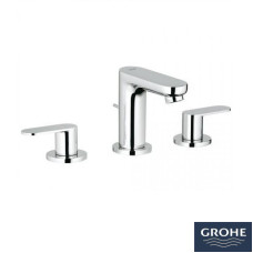 20187000 Grohe Eurosmart Cosmopolitan Смеситель для раковины, настенный, на 3 отверстия