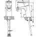 Смеситель для раковины Bravat LINE F15299C-1(к/к 6)