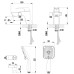 LM4515C Unit Смеситель на борт ванны, с коротким изливом, с аксессуарами, хром