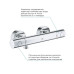 Термостат для душа Grohe Grohtherm 500 34793000, хром