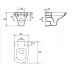 Унитазподвесной Carina Clean OnSersanit безободковый в комплекте с ультратонким легкосъемным сиденьем
