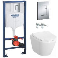 Унитаз с инсталляцией 4в1 Grohe 38772001 7040B003-0075