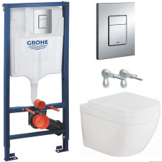 Унитаз с инсталляцией 4в1 Grohe 38772001 39328000