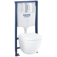 Унитаз с инсталляцией 4в1 GROHE Euro Ceramic 39536000