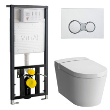 Унитаз с инсталляцией 4в1 Vitra NEST 5173B003-0075 742-5800-01