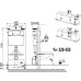 Унитаз с инсталляцией 4в1 ROCA 893104100 Gap безободковый 5в1