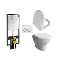 Унитаз с инсталляцией 4в1 Vitra ZENTRUM 9012B003-7205