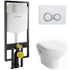 Унитаз с инсталляцией 4в1 Vitra ZENTRUM 9012B003-7206