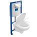 Унитаз с инсталляцией 4в1 Villeroy Boch O. Novo 5660D201