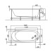 Ванна акриловая Kolpa-san Tamia 160*70