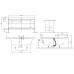 Ванна Villeroy&Boch 170x75 Squaro Edge UBQ170SQE2DV-01