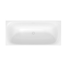 Ванна акриловая Duravit XVui 700444000B20000 160 x 80 см отдельностоящая, черный матовый